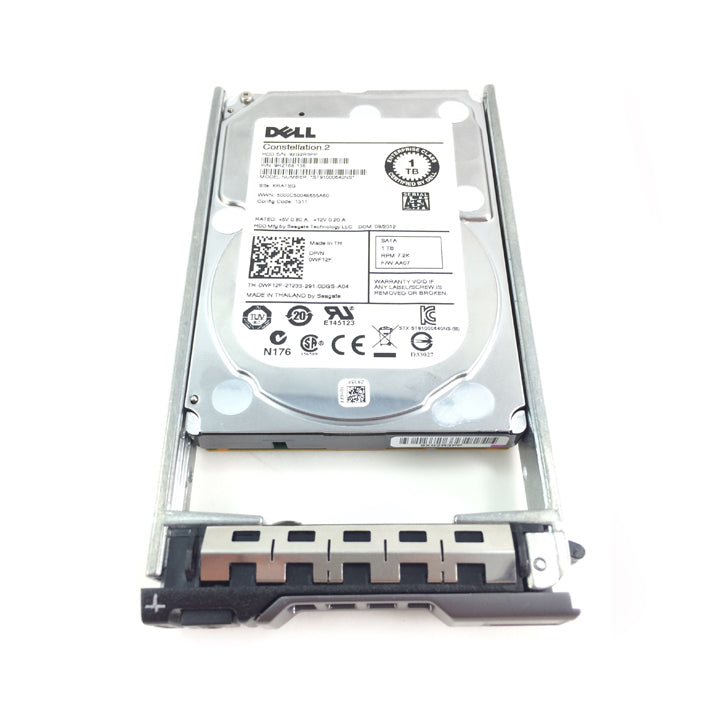 Dell Enterprise 1TB 7.2K 6Gbps SATA 2.5'' Hard Drive HDD (WF12F) — The ...
