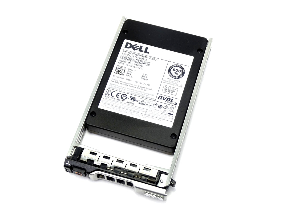 Dell Samsung 800GB PCIe Gen3 NVMe 2.5'' SSD Enterprise Class (MZ-WEI8000)