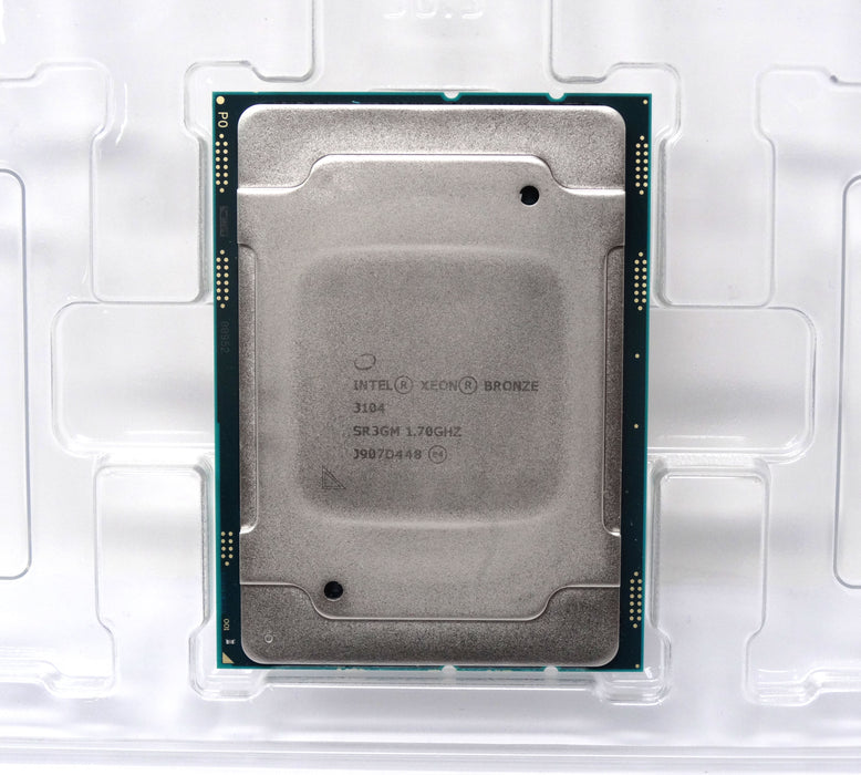 '- CPU Only Intel Xeon Bronze 3104 6 Cores 1.7GHz 8.25MB CPU LGA 3647 Processor (866520-B21 - CPU ONLY)