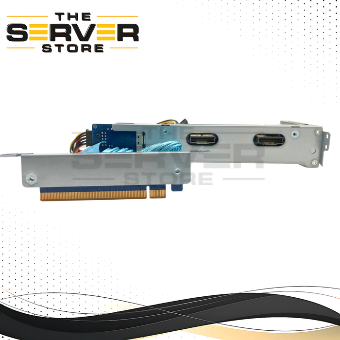 Gigabyte CRS1060 & CRS1029 PCIe Riser Kit with Metal Cage and Cables for Gigabyte R162-Z12-CD 1U Server. P/N: CRS1060, CRS1029.