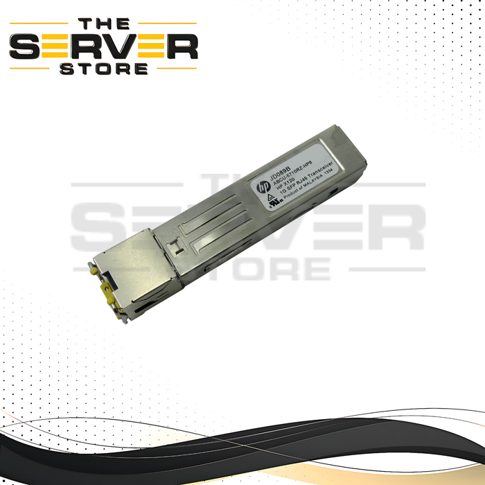 HP HPE X125 JD089B 1G SFP-T RJ45 1000Base-T 100M Transceiver (JD089B)