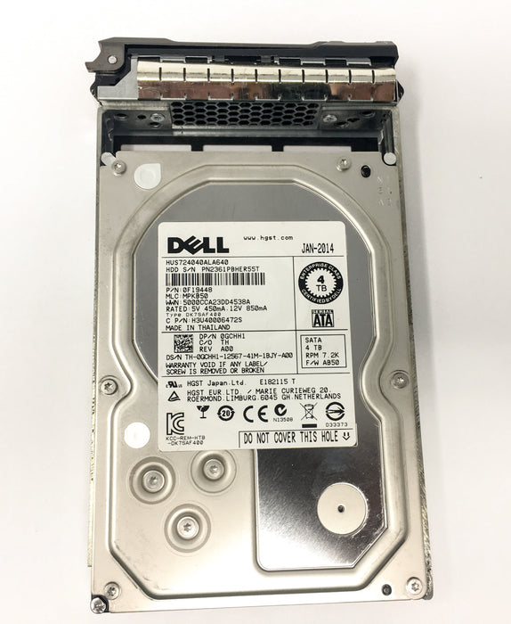 Dell 4TB 7.2K 6Gbps SATA 3.5'' Hard Drive (0GCHH1)