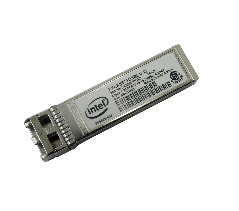 Intel 10GBASE -SR 850NM SFP+ Optical Transceiver (FTLX8571D3BCV-I3)