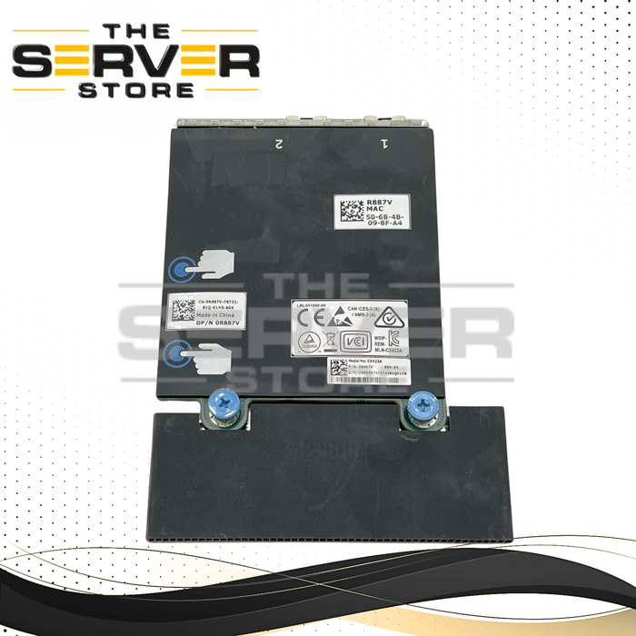 Dell NVIDIA Mellanox CX4121C ConnectX-4 Lx Dual Port SFP28 25GbE Rack Network Daughter Card (rNDC) 0R887V R887V