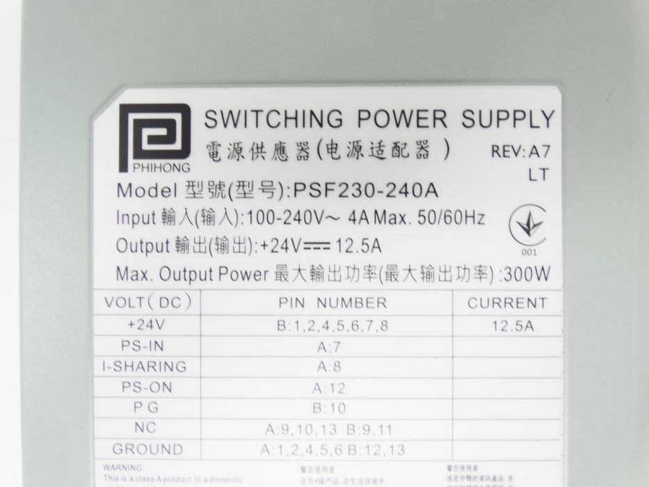 Dell 300W Switching PSU Power Supply (3KW3M)