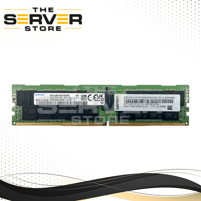 Samsung 128GB 2S2RX4 PC4-2933Y DDR4 ECC Reg Memory M393AAG40M3B-CYFBY