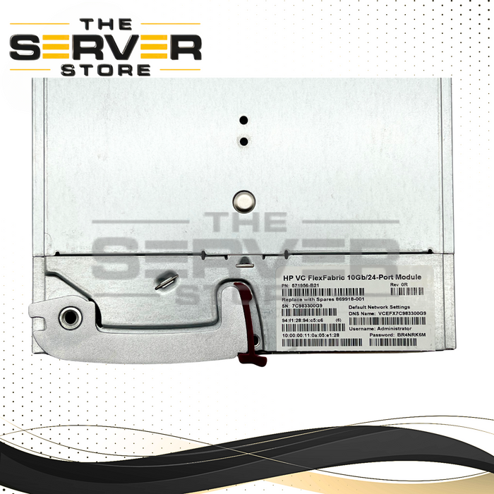 HPE Virtual Connect 10GB/24-Port R2B Module c-Class BladeSystem 869918-001 571956-B21