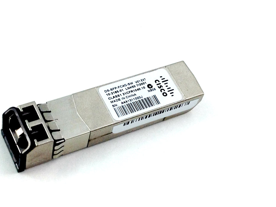 Cisco 850NM 10-2195-01 4Gbps SFP Mini-Gbic Transceiver (DS-SFP-FC4G-SW)