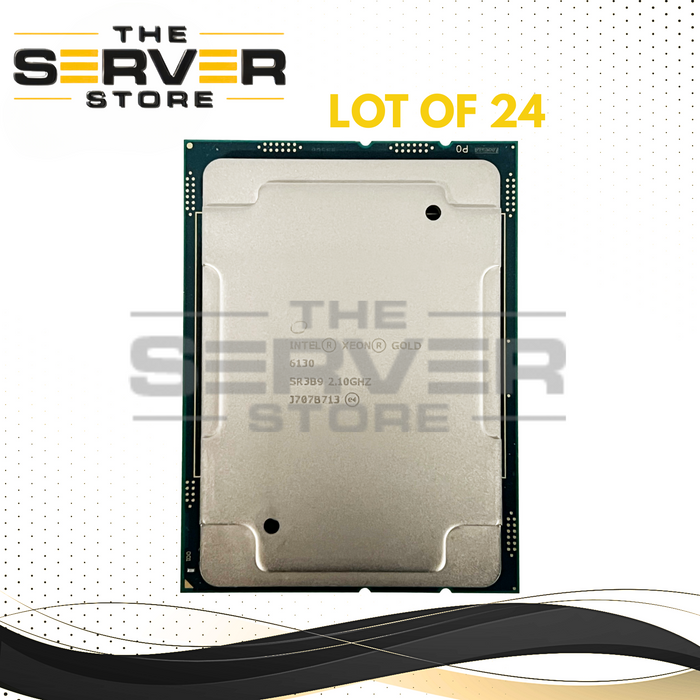 (LOT) Intel Xeon Gold 6130 2.10GHz 16 Core 22MB FCLGA3647 CPU SR3B9