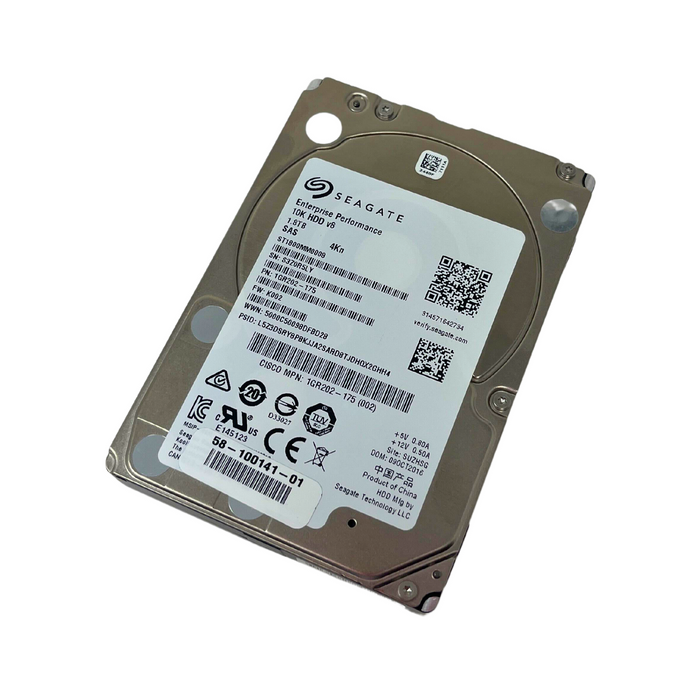 Cisco Seagate 1.8TB 10K 12Gb/s SAS 2.5'' HDD Hard Drive W/ Tray (58-100141-01)