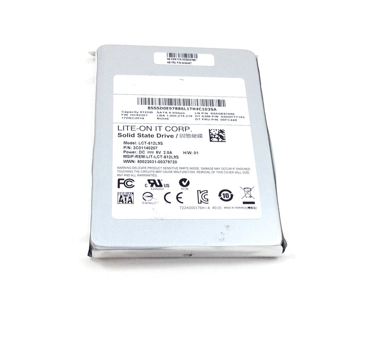 IBM LENOVO 512GB 6GBPS SATA 2.5'' SOLID STATE DRIVE (SSD0E97886)