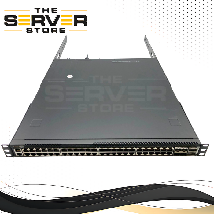 Edge-Core EPS201 48x1GBASE-T, 4x 10G/25G SFP28, 2x 100G QSFP28 L2/L3 Network Switch with Port-to-Power (Front-to-Back) Airflow. P/N: AS4630-54TE-O-AC-F.