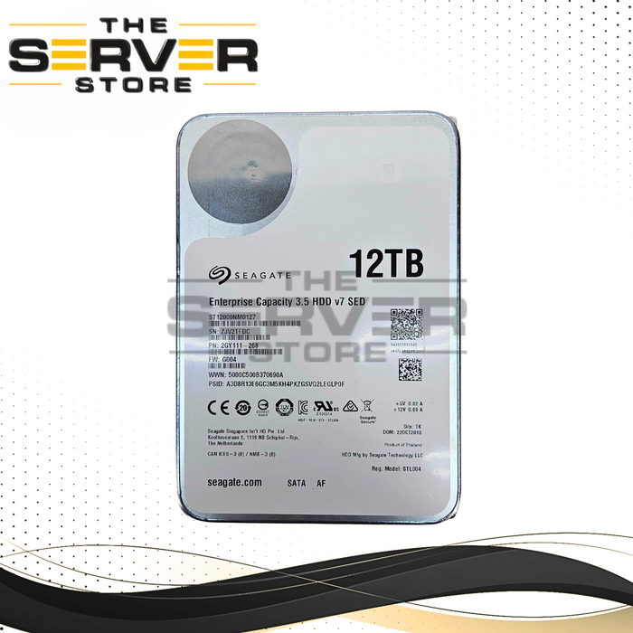 Seagate 12TB SATA 6Gb/s 256MB 7200RPM 3.5" Enterprise Hard Drive (ST12000NM0127)