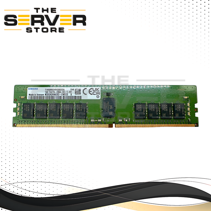 Samsung 16GB 1RX4 DDR4-3200AA PC4-25600 ECC Registered Memory M393A2K40EB3-CWEC0