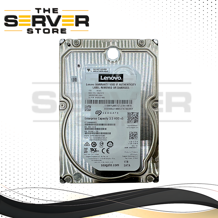 Lenovo 1TB SATA 6G 7.2K RPM LFF 3.5" HDD 45J7918 00LF274