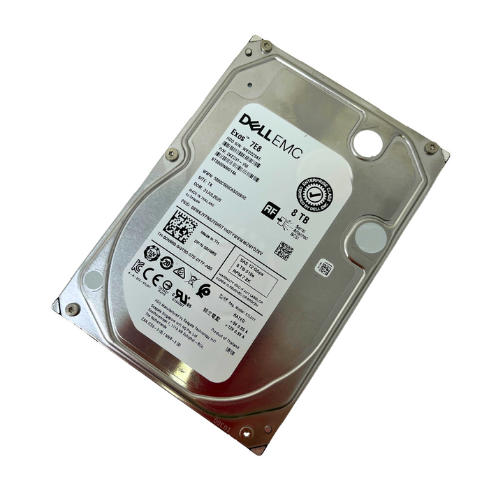 Dell Enterprise 8TB 7.2K SAS 12Gb/s 512e 3.5''HDD Hard Drive (ST8000NM014A)