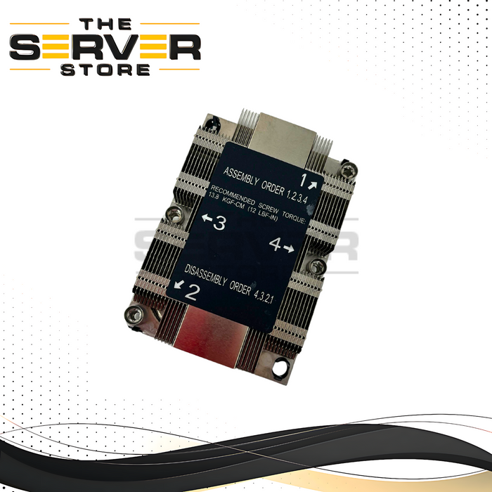 LGA 3647-0, Purley Platform CPU HeatSink 1U X11 (SNK-P0067PSM)