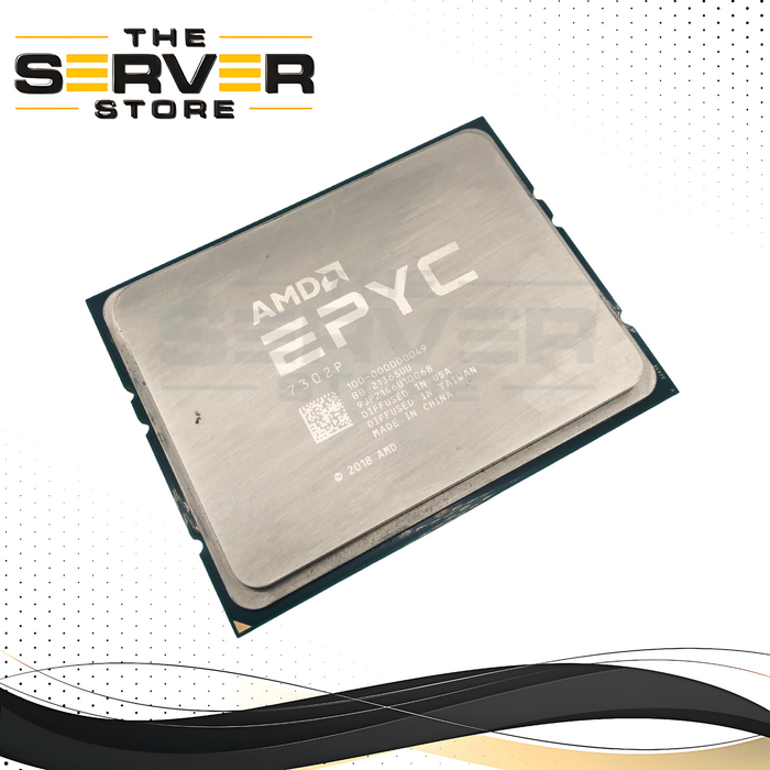 AMD EPYC 7302P 3.0GHz 16 Core 128MB 155W SP3 CPU (Dell Locked) AMD7302P-DELL 100-000000049