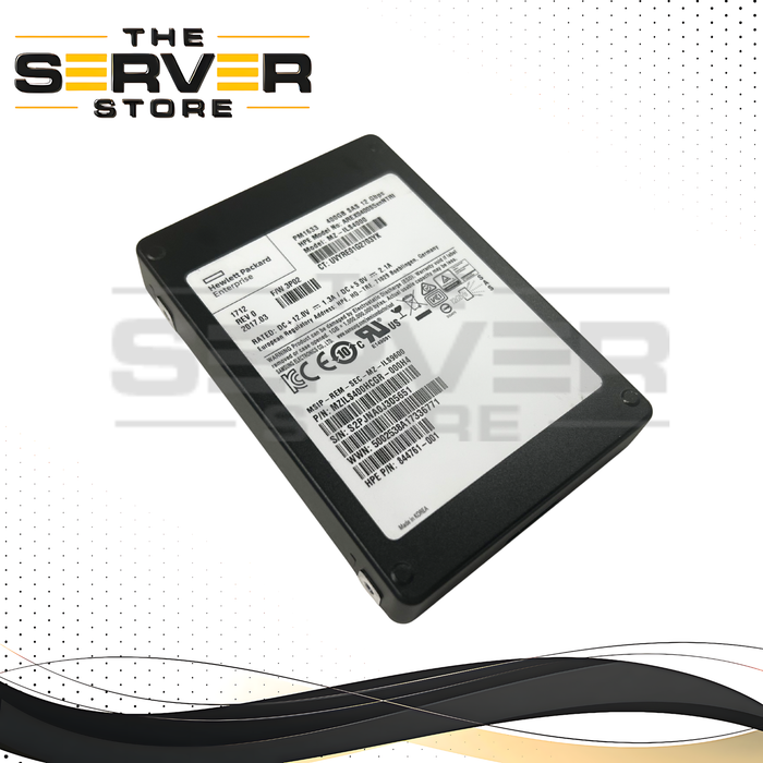 HPE 400GB SAS 12G PM1633 MZ-ILS4000 SFF 2.5" SSD 844761-001