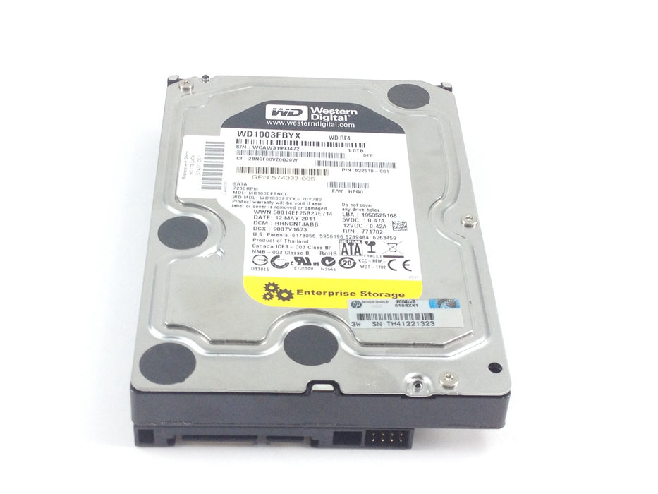 HP 1TB 7.2K 3Gbps SATA 3.5'' Hard Drive (574271-001)