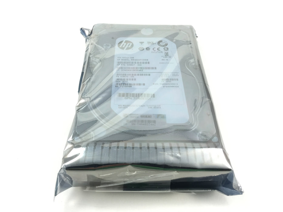 HP 4TB 7.2K 6Gbps SAS 3.5'' Hard Drive (9ZM270-035)