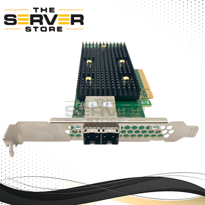 Lenovo Avago 430-8E 12Gb/s SATA/SAS PCI Express x8 Host Bus Adapter (HBA) with 2x SFF-8644 External Ports and High-Profile Bracket. P/N: 01KN502.