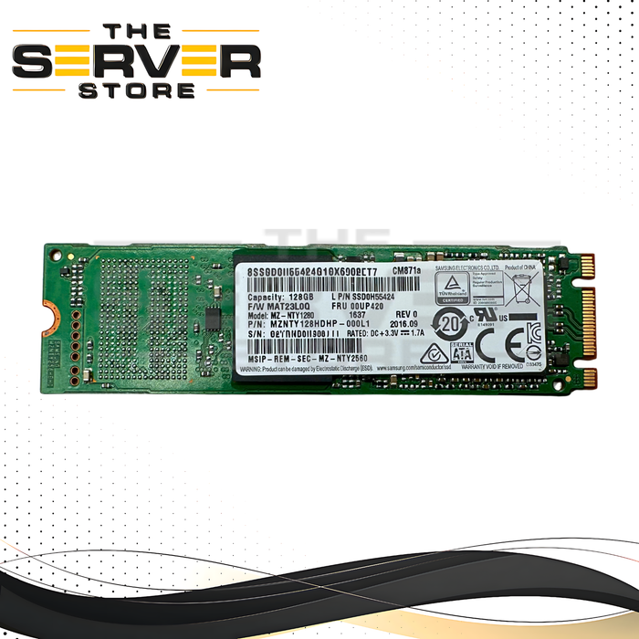 Lenovo 128GB SATA 6G 2280 M.2 TLC SSD Samsung CM871A Series 0UP420