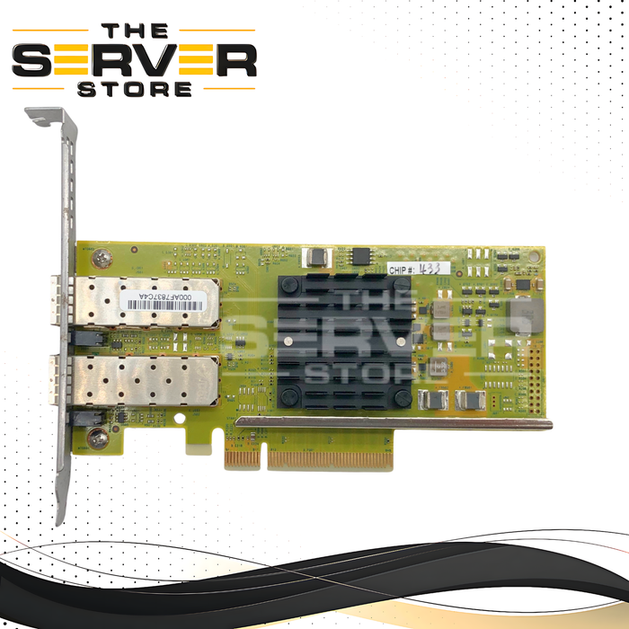 Broadcom Dual-Port 25 Gb/s or 10 Gb/s Ethernet PCI Express Gen3 x8 OCP 3.0 Network Interface Card (NIC) with High Profile Bracket. P/N: BCM957304A3041C.