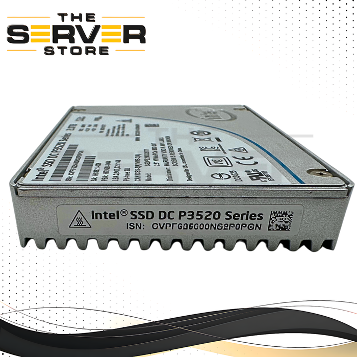 Intel 2TB NVMe U.2 PCIe Gen 3 x4 SFF 2.5" SED SSD DC P3520 Series 0SSDPE2MX020T7 SSDPE2MX020T7