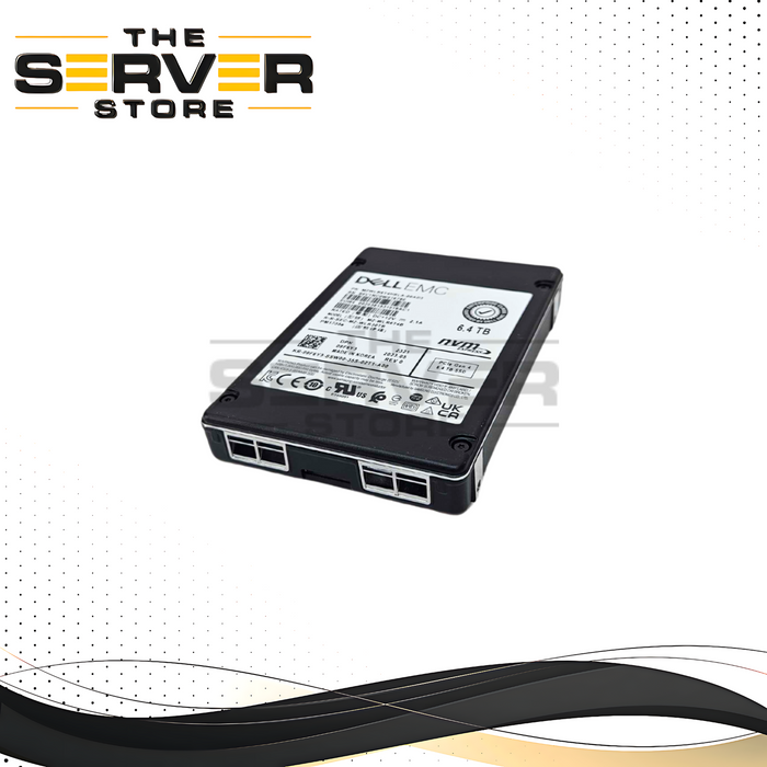 Dell 6.4TB PCIe Gen4 NVMe Mix Use TLC 2.5 SSD PM1735a (9F6Y3)