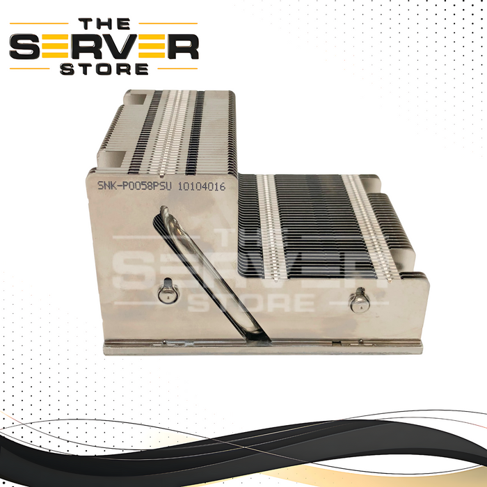 Supermicro 2U Server Passive CPU Heat Sink for Intel LGA2011 Socket with Narrow ILM. P/N: SNK-P0058PSU.