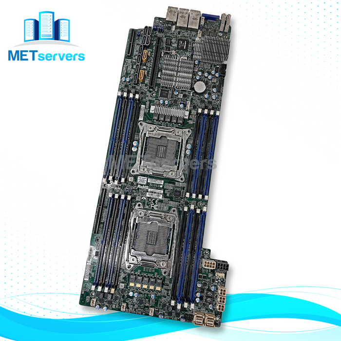 Supermicro Motherboard Server Dual socket R3 (LGA 2011) (MBD-X10DRFR-NT)
