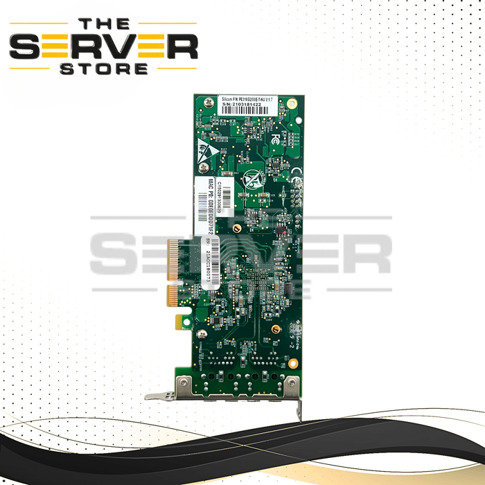 Intel Silicom X550-T2 Dual Port 10GbaseT RJ-45 PCIe x4 NIC PE310G2I50E-T-NU