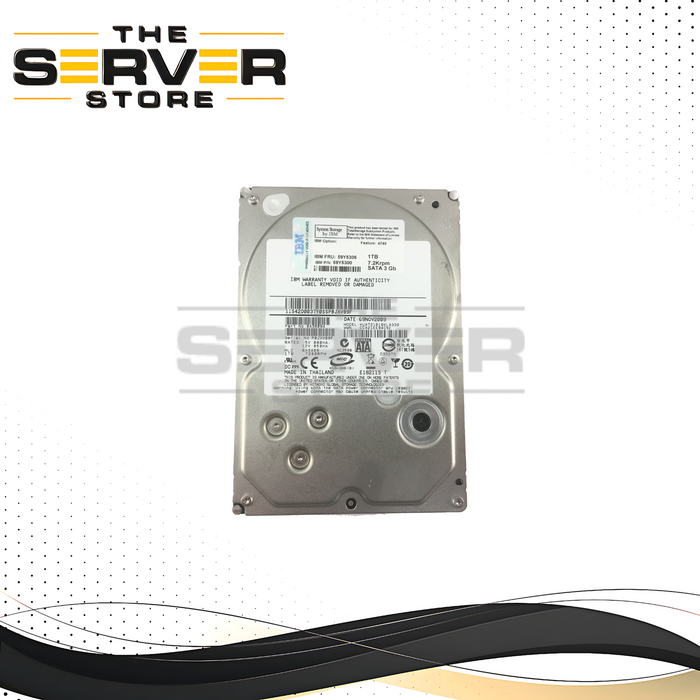 IBM 1TB 7.2K 3GBPS SATA 3.5'' HARD DRIVE (59Y5306)
