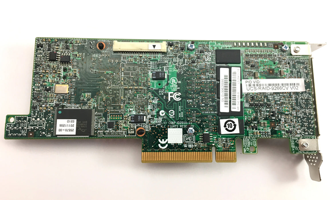 Cisco UCS Lsi Mr SAS 9266-8I Raid Controller (74-10272-04)