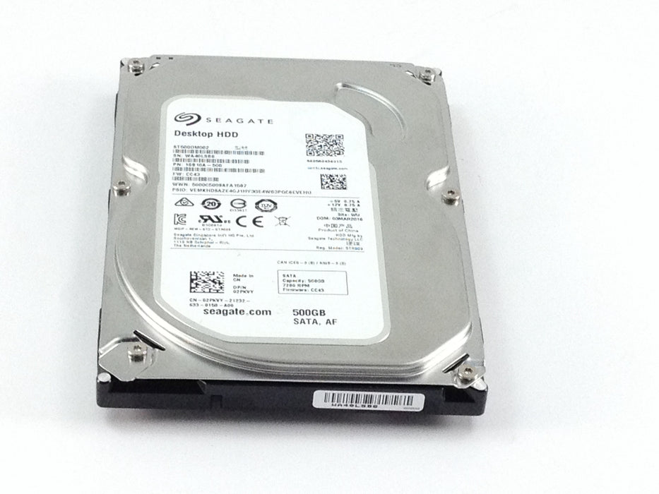 Dell 500GB 7.2K SATA 6Gbps 3.5'' Hard Drive (02PKVY)