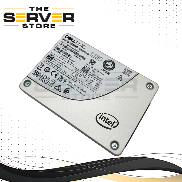 Dell Intel D3-S4510 480GB SATA 6G 2.5" SFF RI SSD SSDSC2KB480G8R VPP5P 0VPP5P