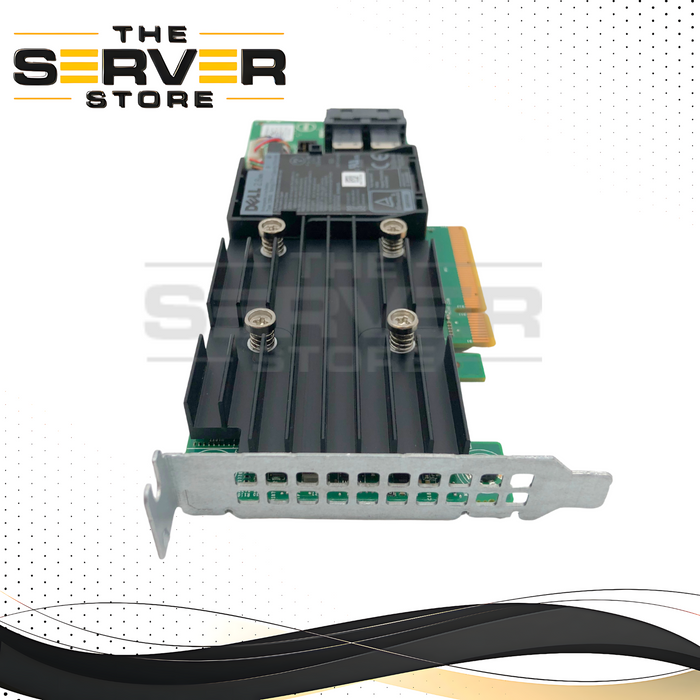 Dell PERC H740P 8GB Non-Volatile (NV) Cache 12Gb/s SAS PCIe 3.0 RAID Controller with Battery (Low Profile). For PowerEdge G13/G14. P/N: 3JH35, 03JH35.
