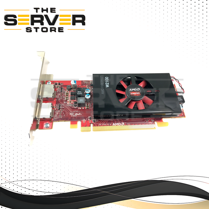 AMD FirePro W2100 2GB GDDR3 PCIe Video Graphics Card 02P8XT 2P8XT