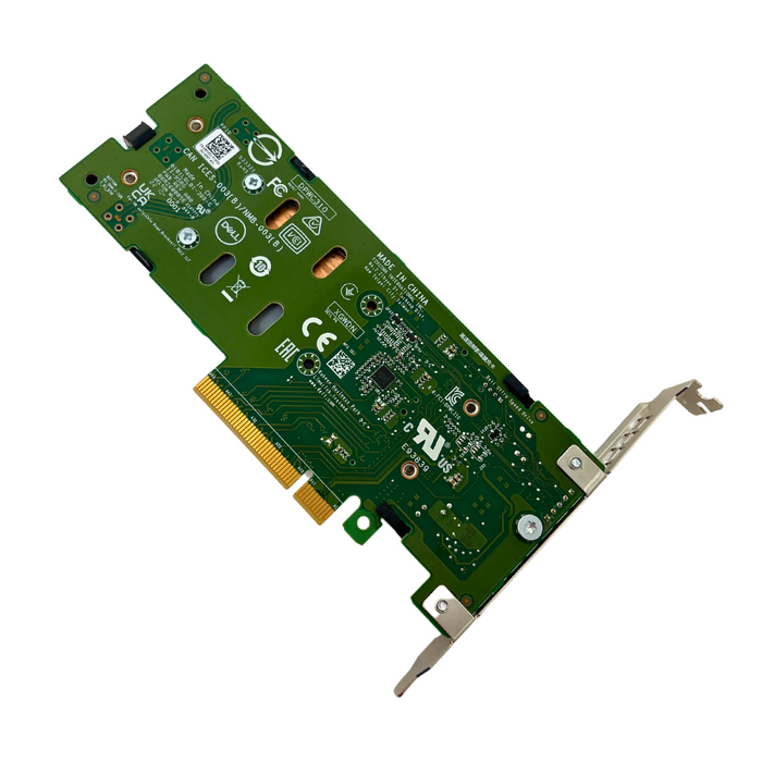 Dell SSD 2x M.2 Slot PCIe Solid State Storage Adapter Card with 2x copper heatinks (8PVDC)