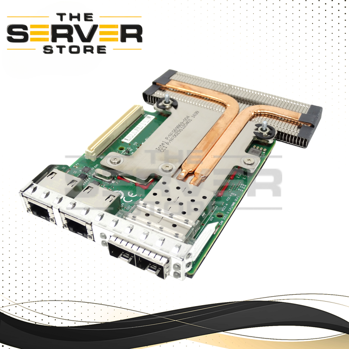 Dell Intel X520/I350 Quad Port 2x 10Gb SFP+ 2x 1Gb RJ45 Network Card 0C63DV C63DV