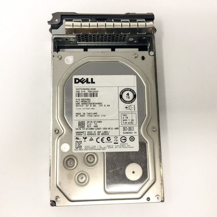 DELL 4TB 7.2K SAS 3.5'' HARD DRIVE (07J9RN)