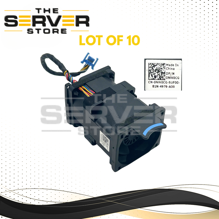 (LOT OF 10) Dell Cooling Fan for PowerEdge Gen 14th 1U Rack Server 0NW0CG NW0CG