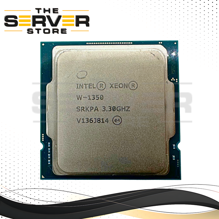 Intel Xeon W-1350 3.30GHz 6 Core 12MB FCLGA1200 CPU CM8070804497911 SRKPA