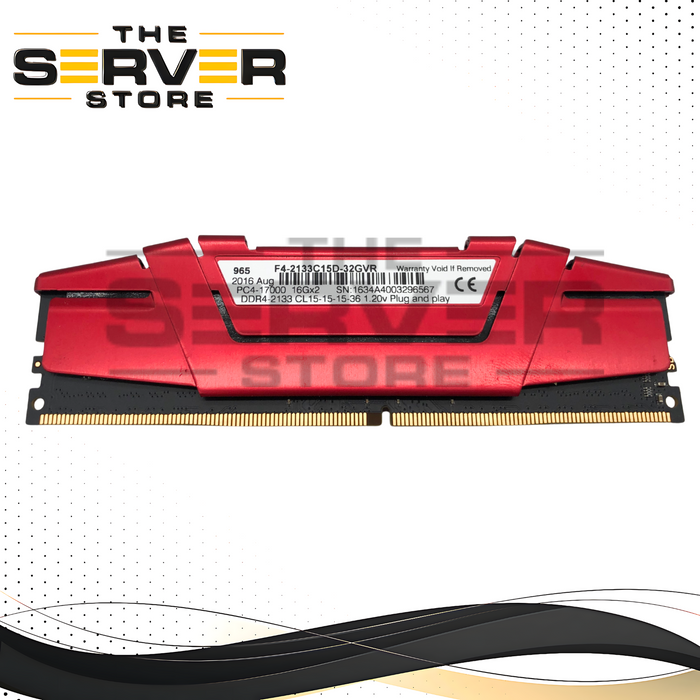 G.SKILL Ripjaws V 16GB DDR4 2133MHz PC4-17000 CL15 RAM F4-2133C15D-32GVR