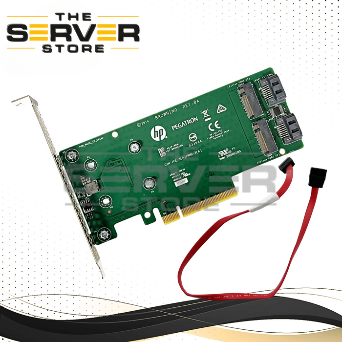 HPE SATA M.2 ML/DL Dual Drive PCIe Riser Card (Card Only) 797907-001