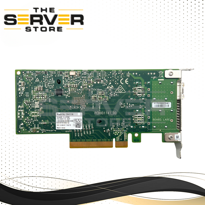 Mellanox ConnectX-4 Lx Single-Port 25GbE SFP28 PCIe 3.0 NIC MCX4111A-ACAT