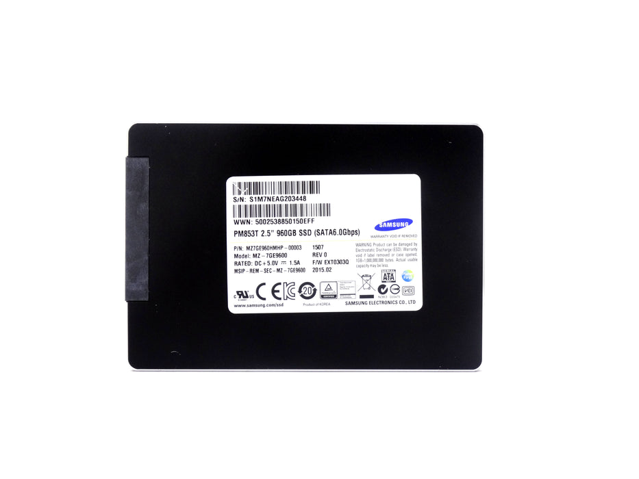 Samsung PM853T 960GB 6Gbps SATA 2.5'' Enterprise SSD (16-100402-01)