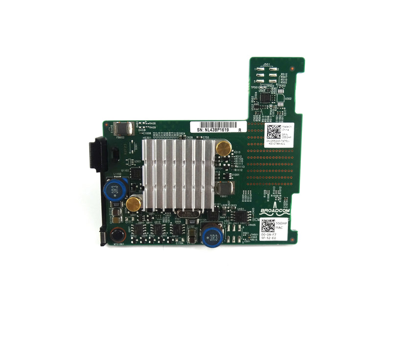 DELL BROADCOM 57810S 10GBE DUAL PORT MEZZANINE CARD (055GHP)