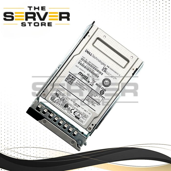 Dell 800GB NVMe x4 MU U.2 SFF 2.5" SSD Kioxia CD8-V KCD8XVUG800G 030HYT 30HYT